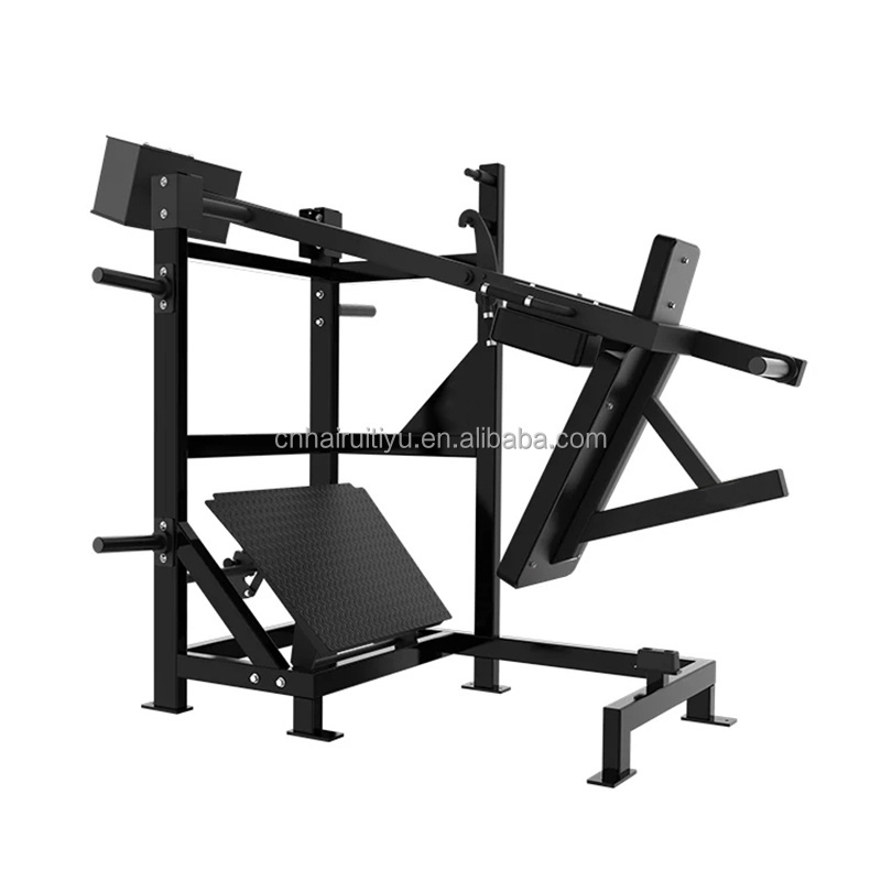 Best selling commercial gym Strength training fitness equipment leg press machine RELOADED PENDULUM SQUAT HR GYM