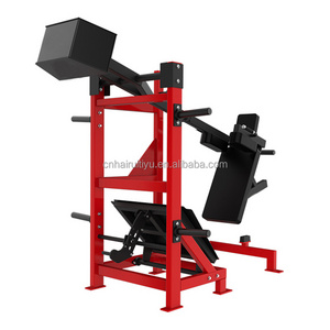 Best selling commercial gym Strength training fitness equipment leg press machine RELOADED PENDULUM SQUAT HR GYM