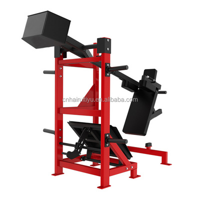 Best selling commercial gym Strength training fitness equipment leg press machine RELOADED PENDULUM SQUAT HR GYM