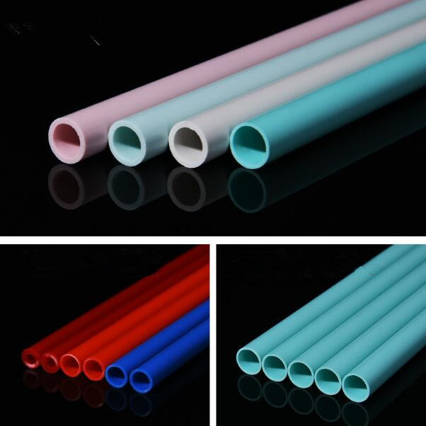 grade round tubing pvc extrusion colored pvc pipe rectangle plastic ducting