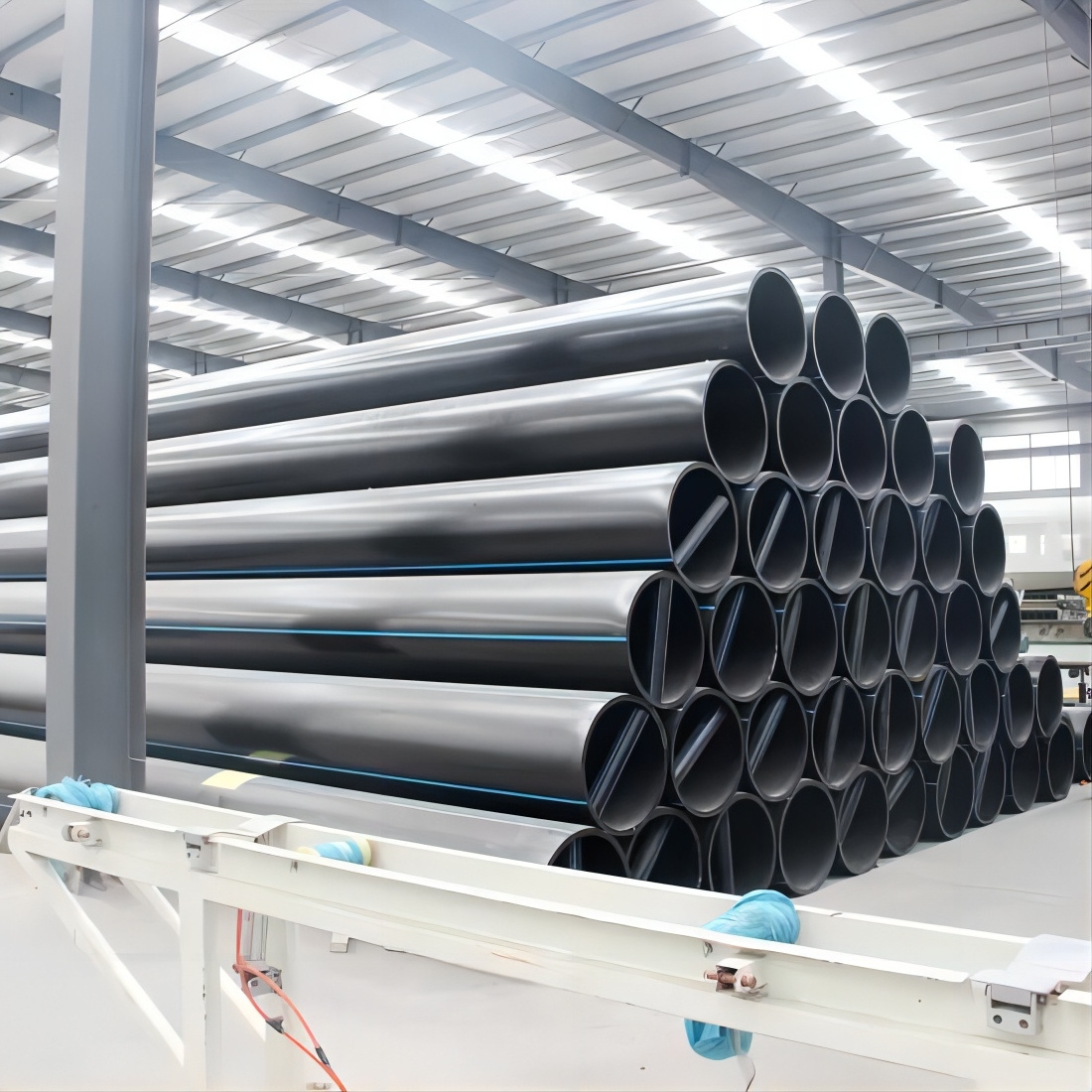 factory priduce pe100 hdpe pipe price and 10 inch poly pipe of hdpe tubing sizes