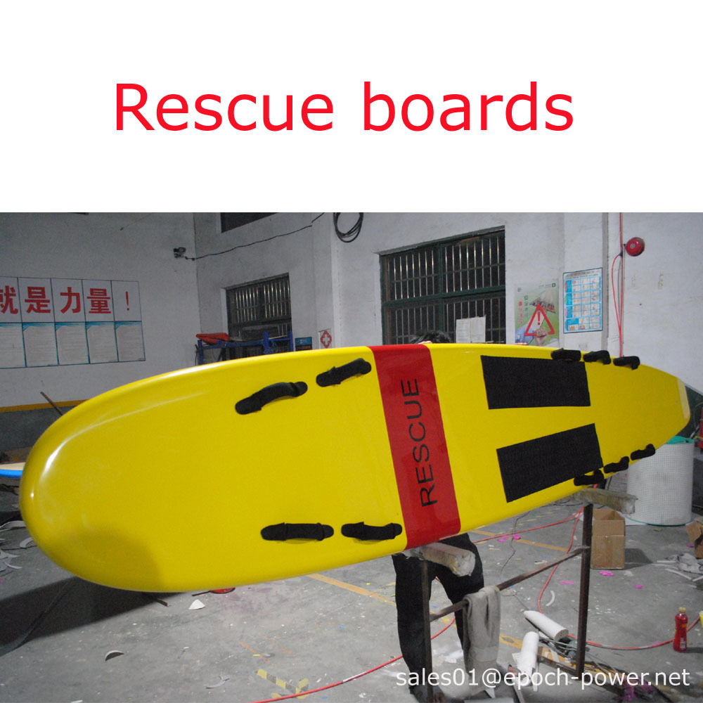 Epoxy rescue water sport fiberglass sup paddle stand up board