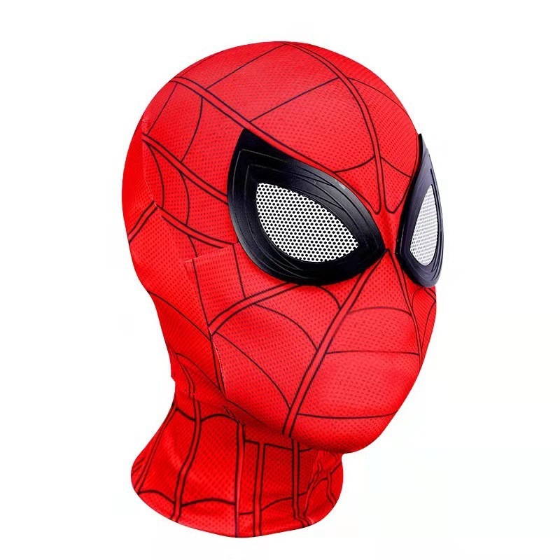 Superhero Spider Mask Man Into Spider Verse Miles Morales Mask Cosplay Peter Parker Costume Zentai Spider helmet