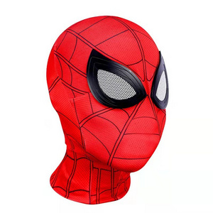 Superhero Spider Mask Man Into Spider Verse Miles Morales Mask Cosplay Peter Parker Costume Zentai Spider helmet