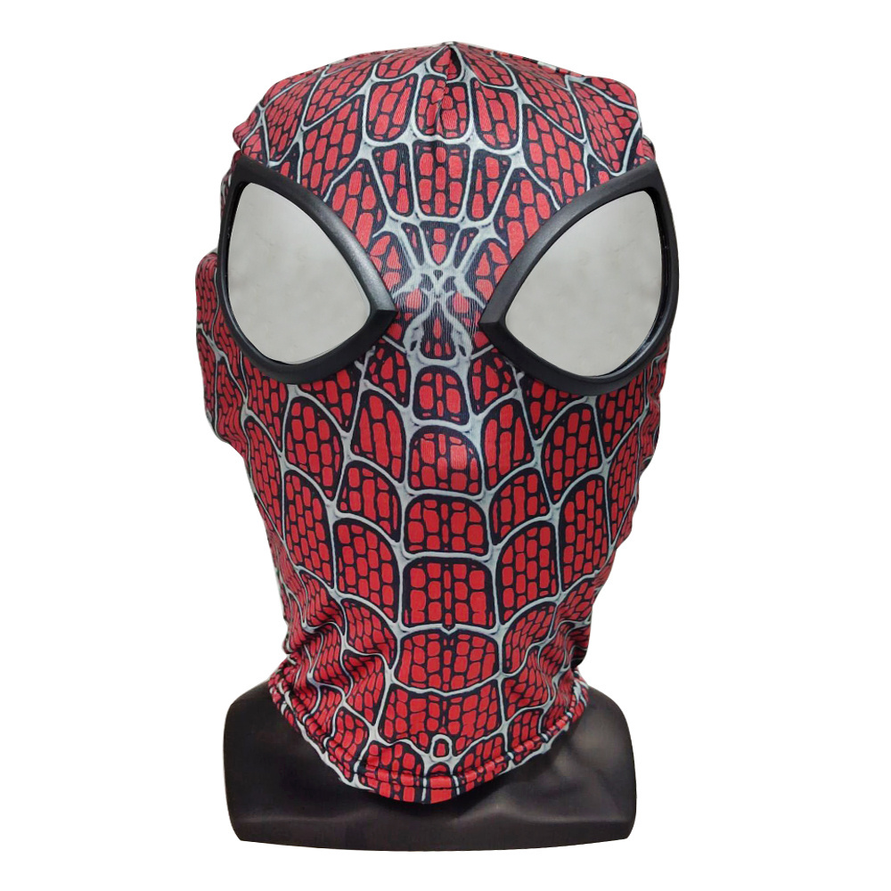 Superhero Spider Mask Man Into Spider Verse Miles Morales Mask Cosplay Peter Parker Costume Zentai Spider helmet