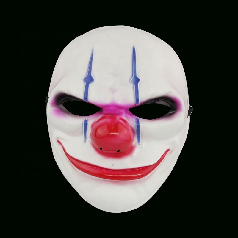 Halloween masquerade scary clown carnival mask payday 2 scary funny props supplies