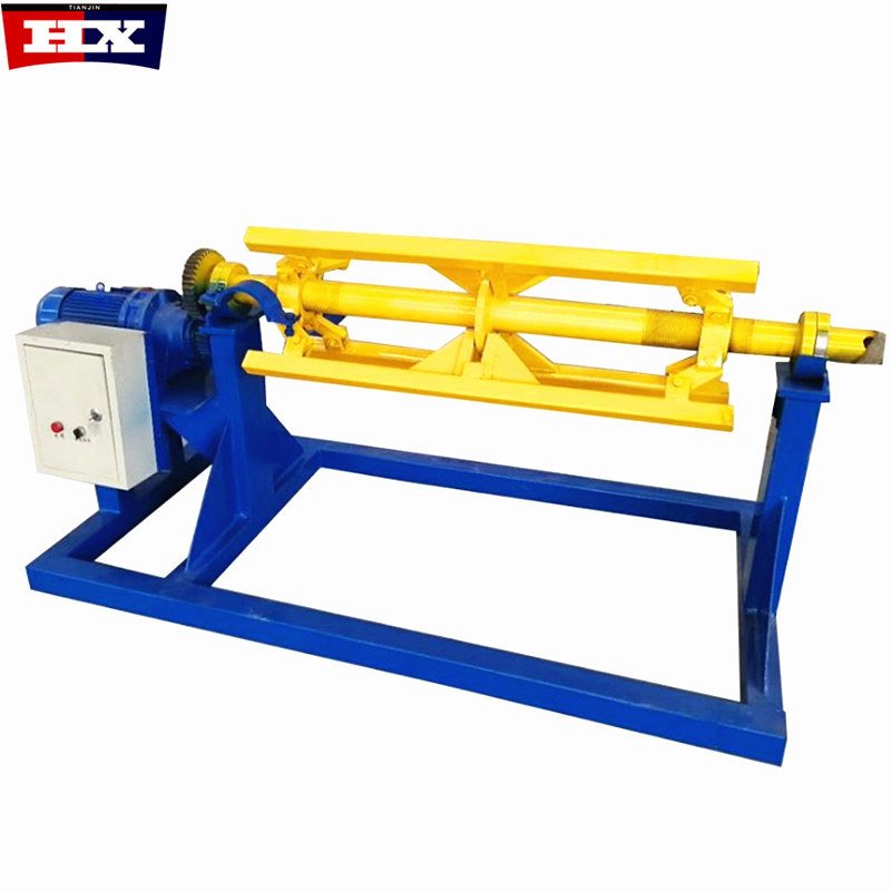 Electric and hydraulic uncoiler uncoiling machine