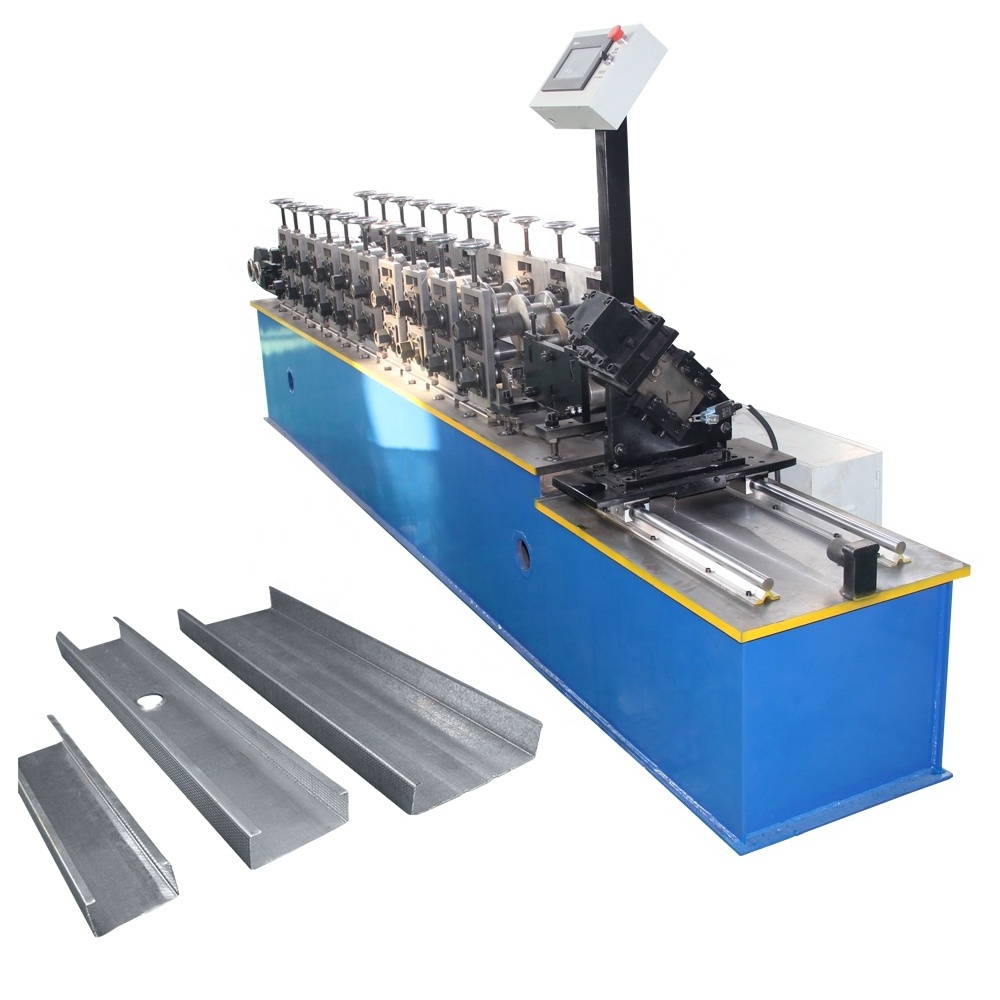 gypsum track metal framing stud press machine