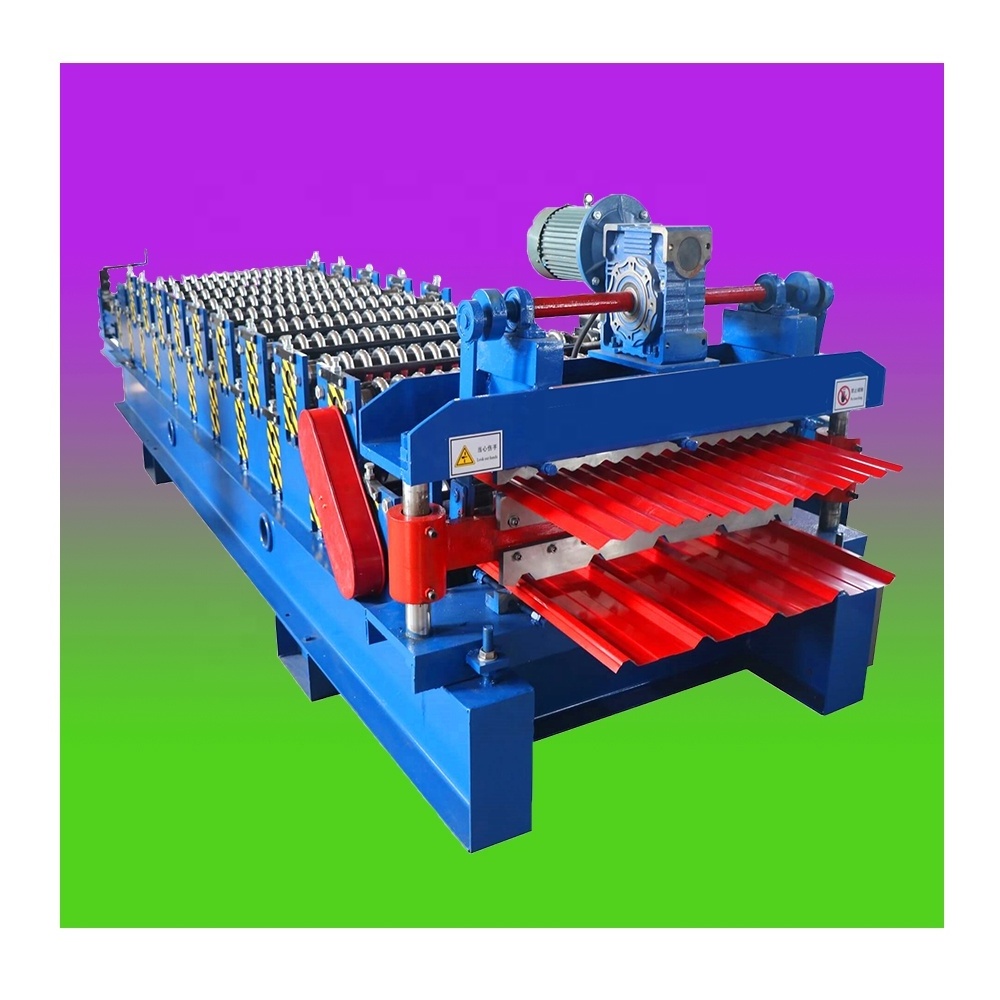 PV4 PV6 Metal roofing machine high rib roll forming machine