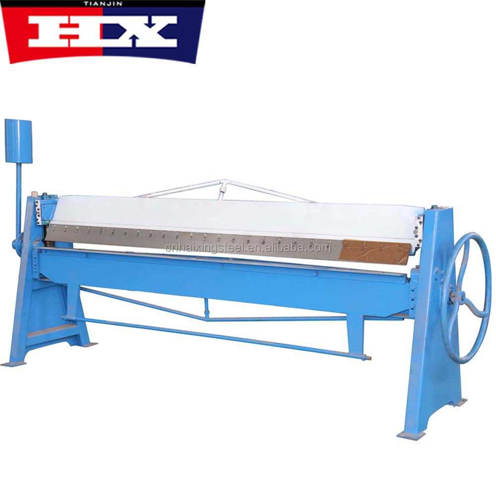 3mm metal manual steel roof sheet roll  bending machine price