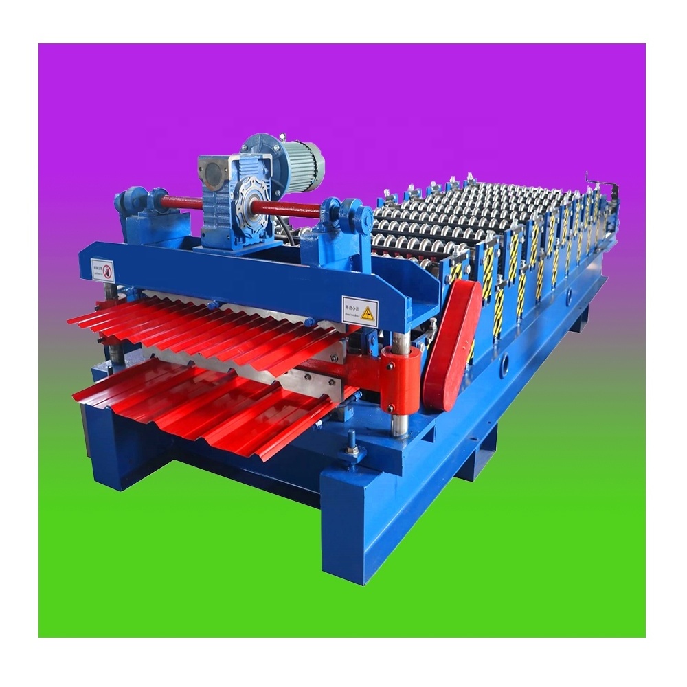 PV4 PV6 Metal roofing machine high rib roll forming machine