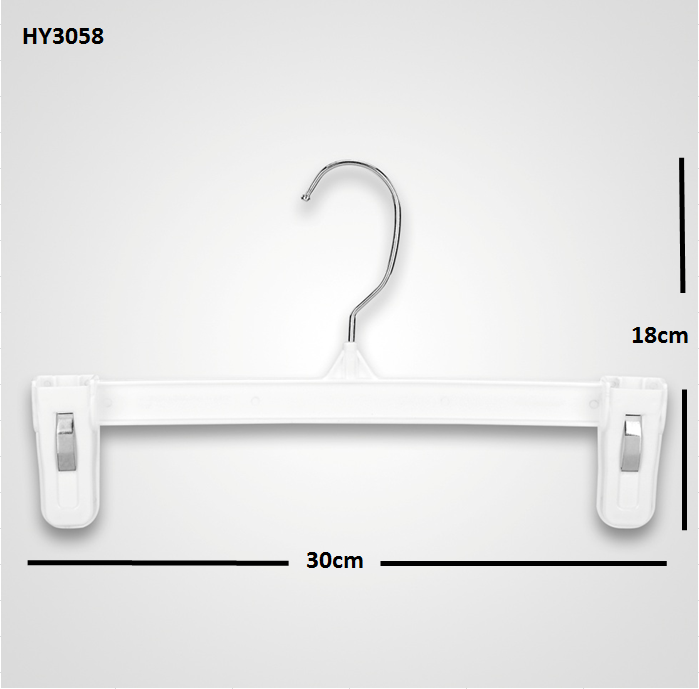 Hot sale high quality Plastic metal portable mini hook single metal clip hanger for hats socks scarf HY-3058