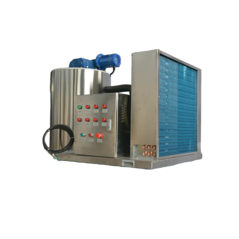 Sea Water Flake Ice Maker For Fishery High Quality  Flake Ice Machine For Fishing Boat Flake Ice