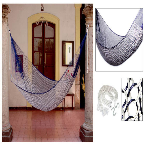 Comfortable Spring Indoor Mosquito Net Hammock Home Use Nylon Hammock