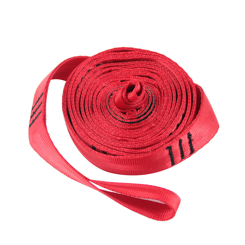 Longsen hot sale outdoor swing chair tree bandage nylon webbing straps camping  hammock strap