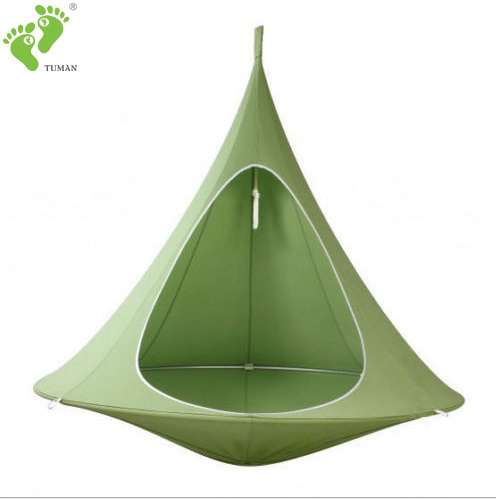 Longsen Wholesale tree house raindrop tents for hanging tree children swing camping park