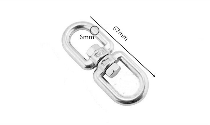 Longsen custom logo swing chair spring hook accessories heavy duty hanging bracket yoga hammock carabiner sets