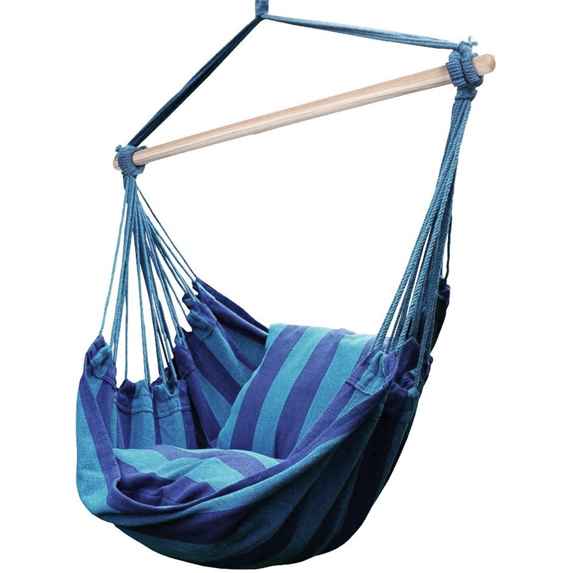 LONGSEN Modern Portable Bedroom Comfortable Hammock Hanging Chairs Kids Children Outdoor Garden Hanging Swing Chair