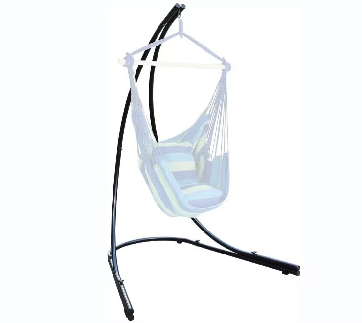 Patio Deck free standing metal stainless steel garden iron portable folding hammock chair stand