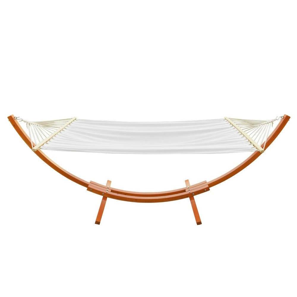 Longsen outdoor garden backyard double hammock frame customize size wooden hammock stand