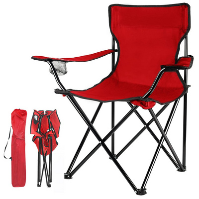 Wholesale Portable Chair Outdoor Furniture Camping Accessories Beach Lightweight Foldable Fishing Chair with Cup Holder