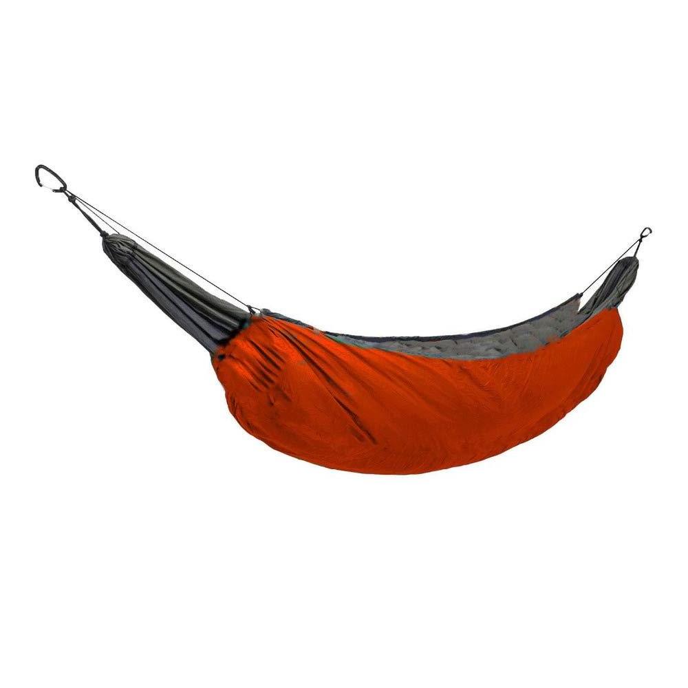 Longsen Factory Customize Outdoor Portable Ultralight padded hammocks Windproof Thermal Thickened Camping Winter Hammock