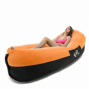 Longsen Summer Sleeping Bag Waterproof Air Lounger Inflatable Bag Air Sofa Hammock