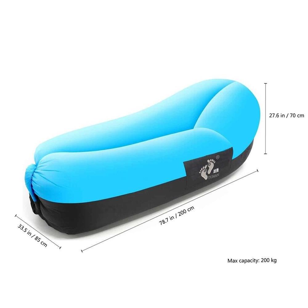 Longsen Summer Sleeping Bag Waterproof Air Lounger Inflatable Bag Air Sofa Hammock