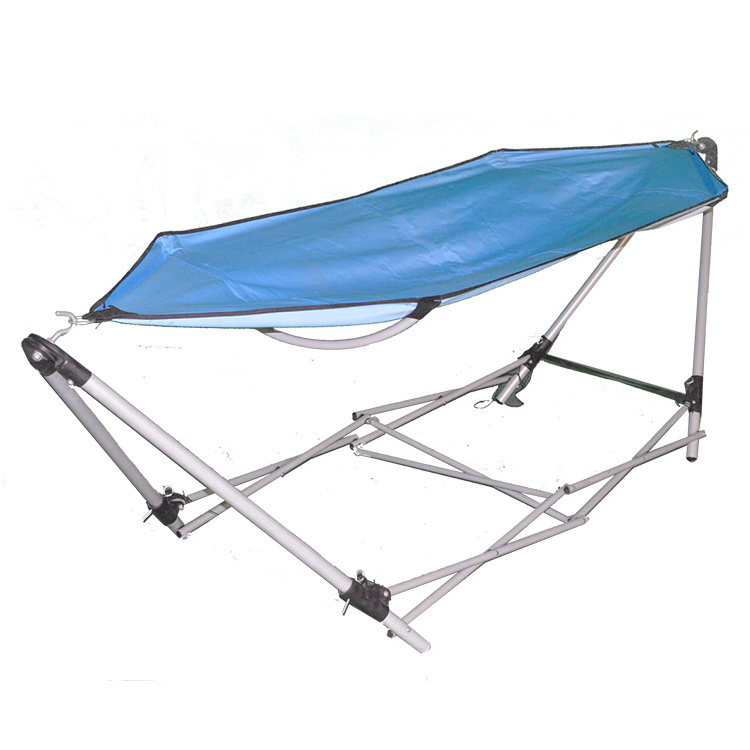 Oxford cloth adjustable aluminum kelsyus portable fordable standing hammock stand