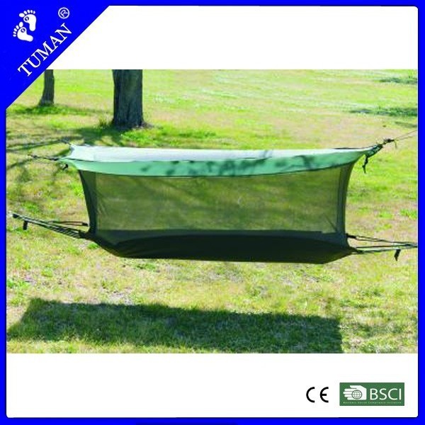 Hanging Quad Hammock Outdoor Canopy Swing Bed