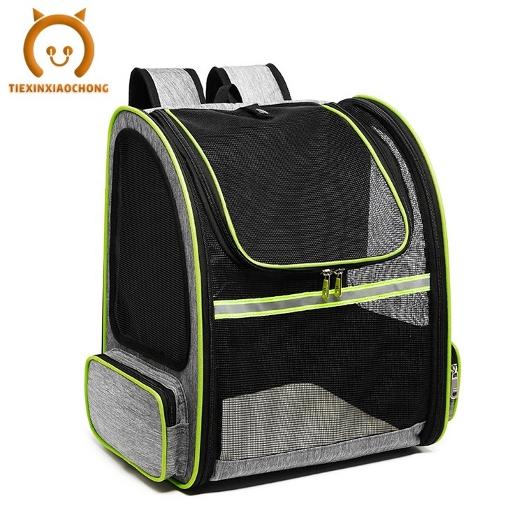 Cat Carrier Backpack Expandable Extra Large Travel Pet Backpack Adjustable Airline Approved Bag