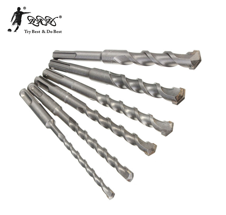 BKH Factory sell Classic Slop Tip 4 Cutters U Flute SDS Puls Max Shank Hammer Drill Bit For Concrete