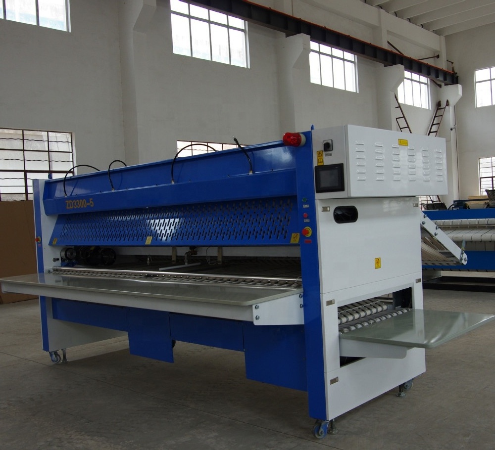 high efficient bath towel folding machine commercial laundry fabric folding machine