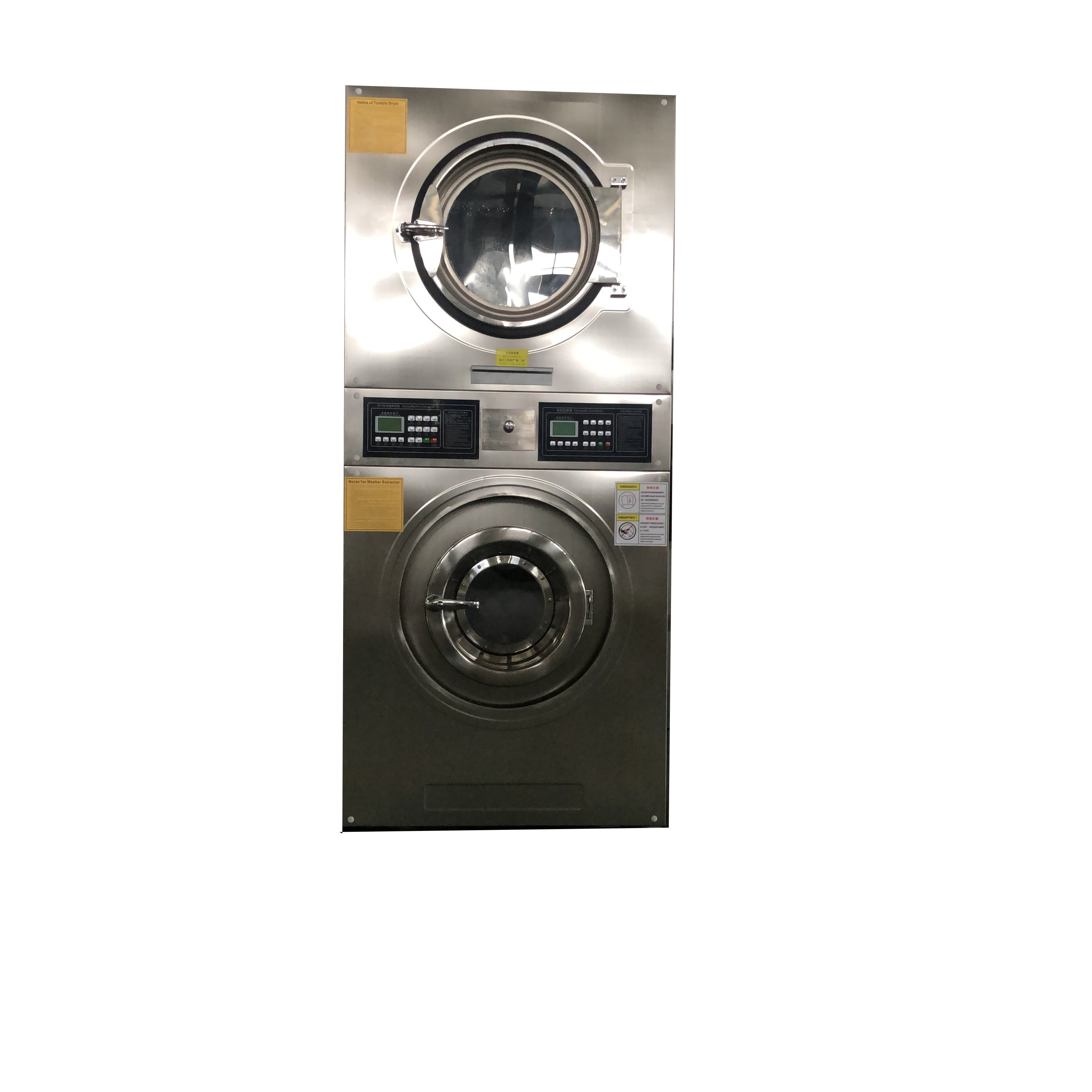 wholesale price commercial coin operated washer dryer 22kg industrial washing drying machine