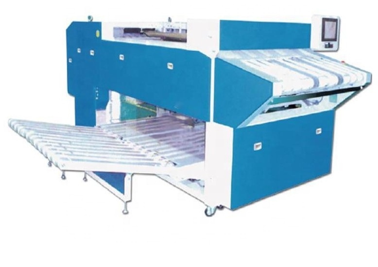 high efficient bath towel folding machine commercial laundry fabric folding machine