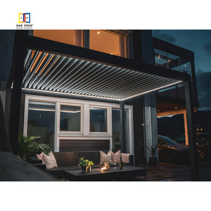 Smart Louvered Roof Pergola Kits Metal Gazebo Pergola Customized