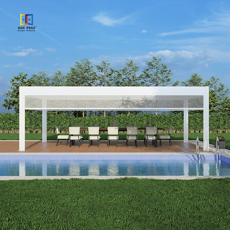 Perfiles De Aluminio Pergolas Aluminum Pergola With Sliding Glass