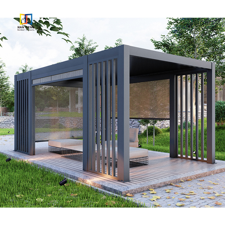 Ce Certification Ip67 Waterproof Rating Aluminum Pergolas And Gazebos Outdoor