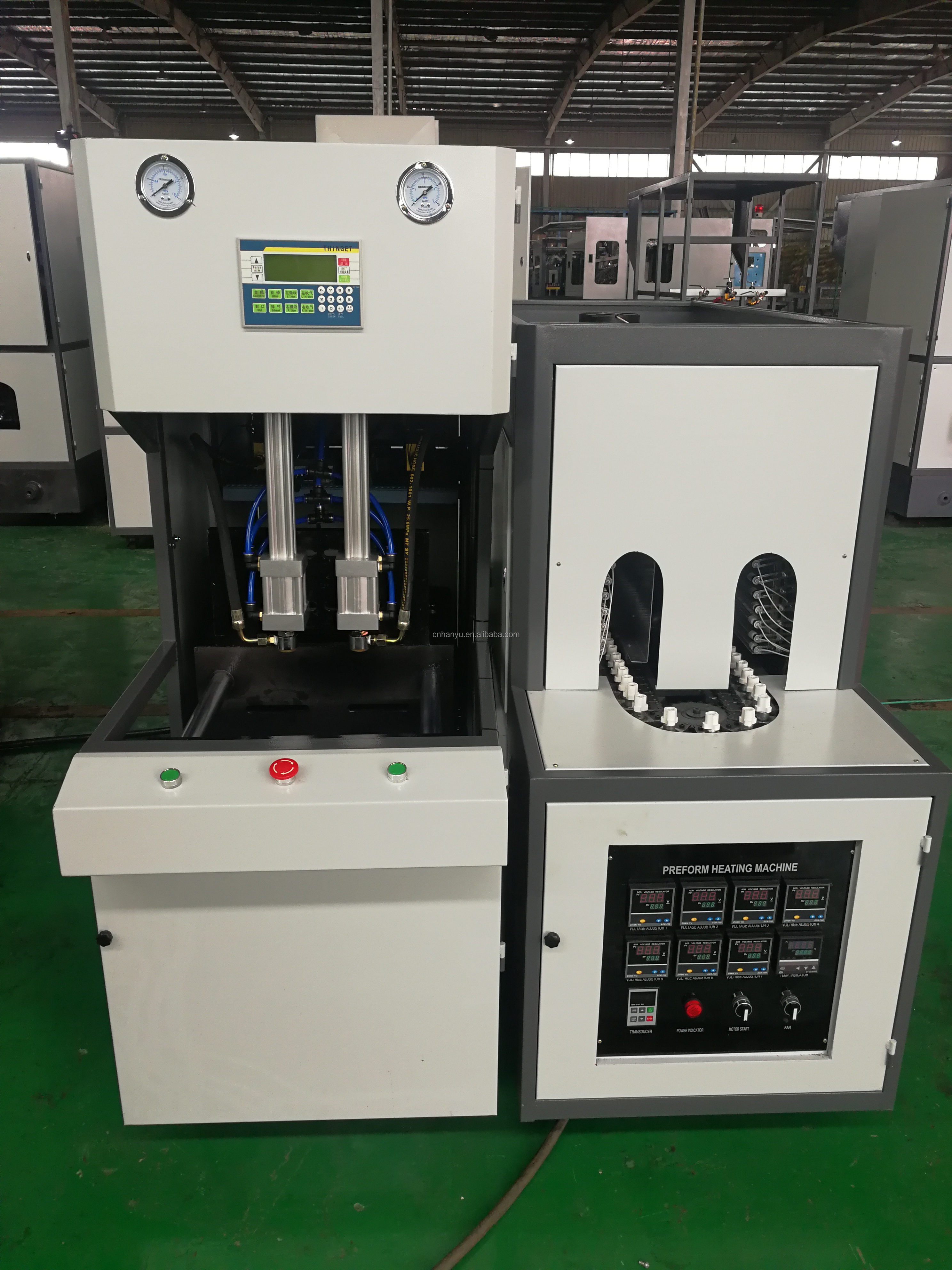 Pet Semi-automatic Stretch Blow Moulding Machine Bottles to Make Plastic New Product 2020 Manufacturing Plant Provided 500 Ml