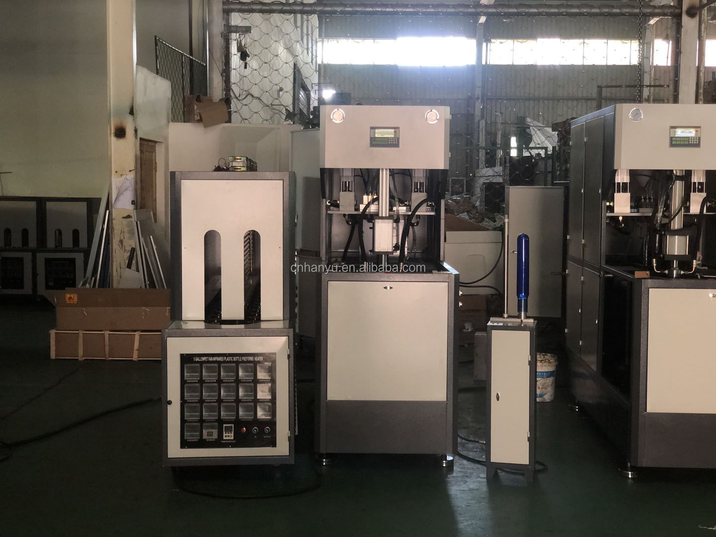 Semi Auto 10 Liter 20l Plastic Bottle Make Blower Stretch Blow Mould Machine for Pet Bottle