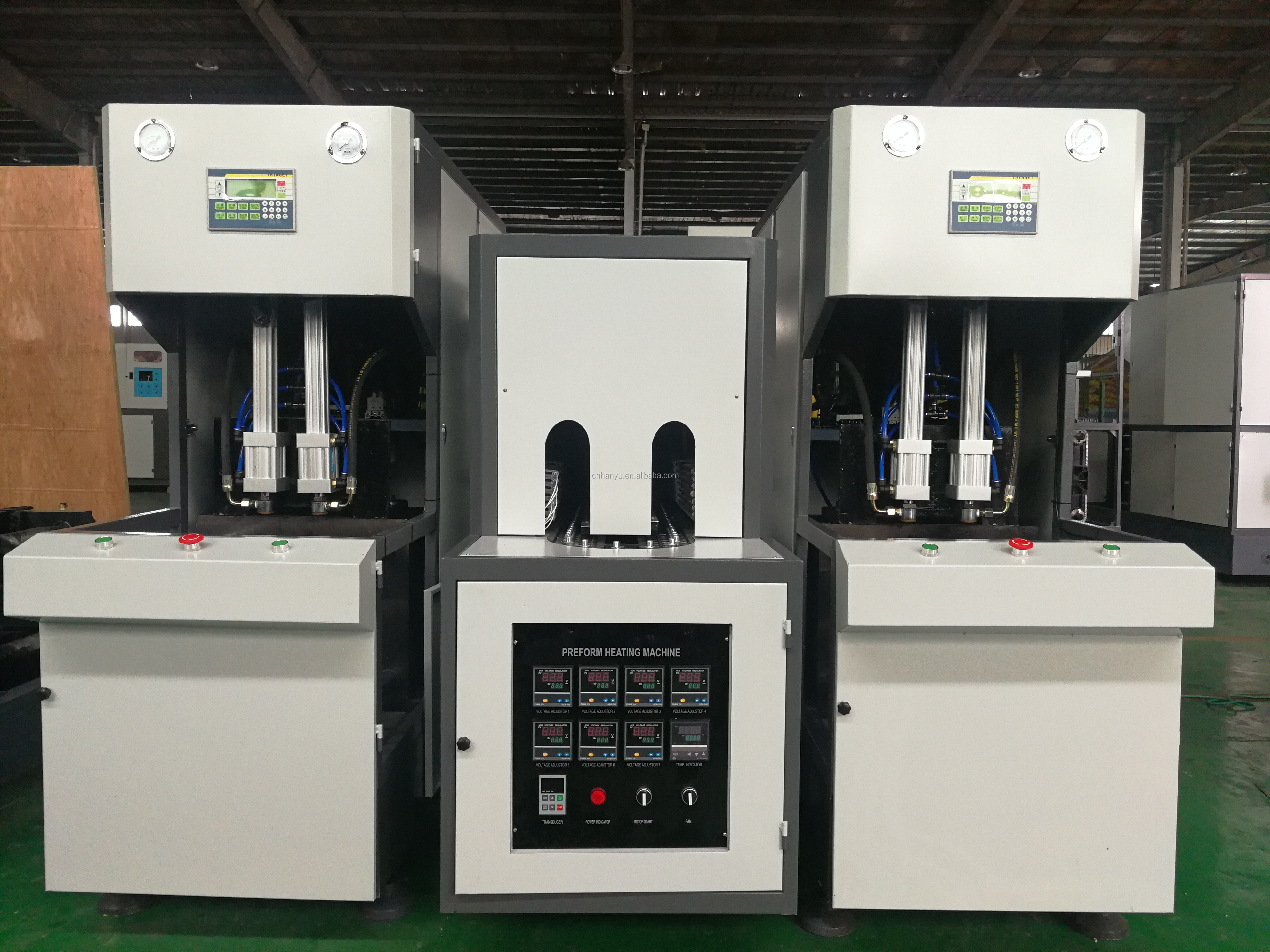 Pet Semi-automatic Stretch Blow Moulding Machine Bottles to Make Plastic New Product 2020 Manufacturing Plant Provided 500 Ml