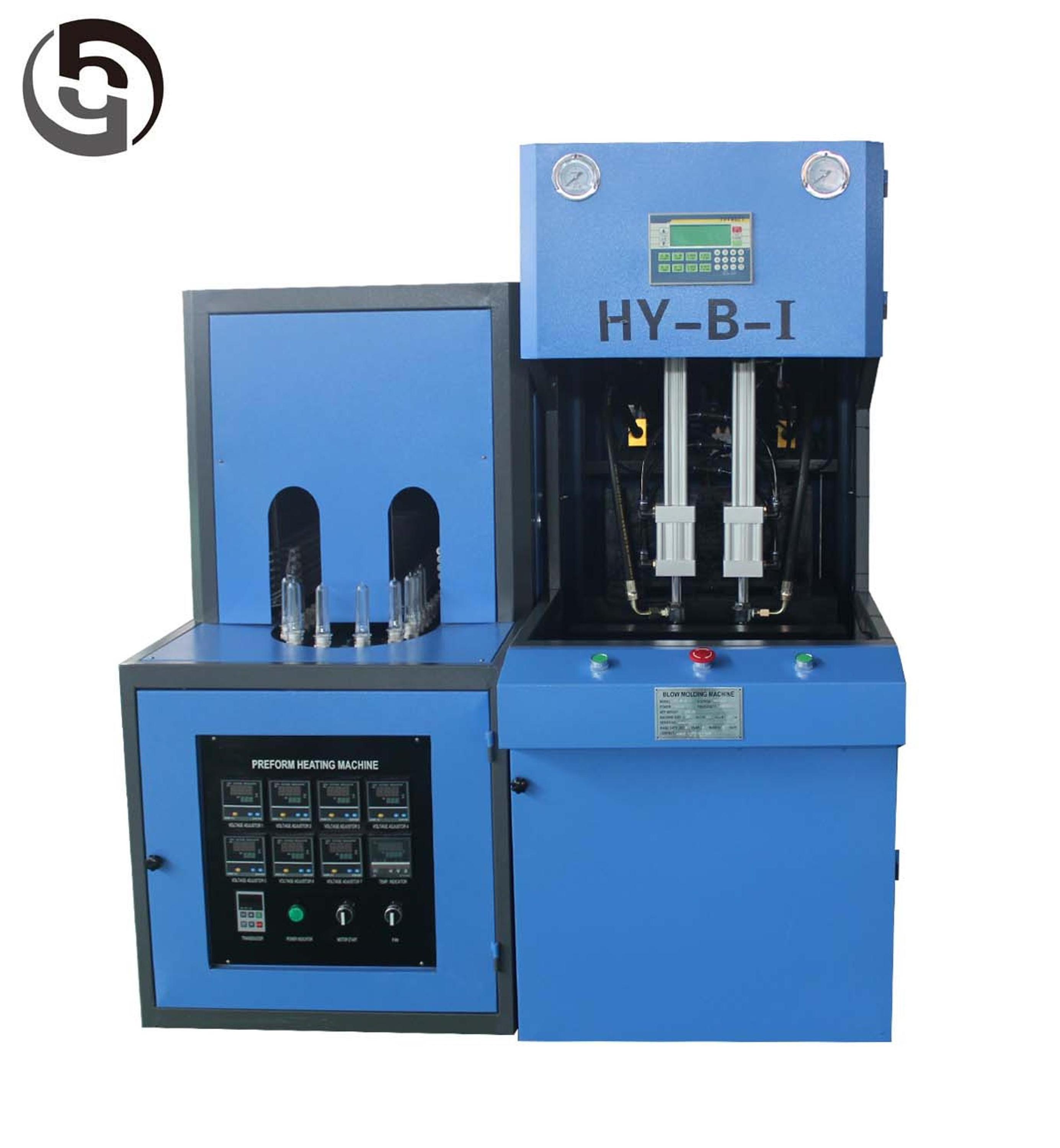 Pet Semi-automatic Stretch Blow Moulding Machine Bottles to Make Plastic New Product 2020 Manufacturing Plant Provided 500 Ml