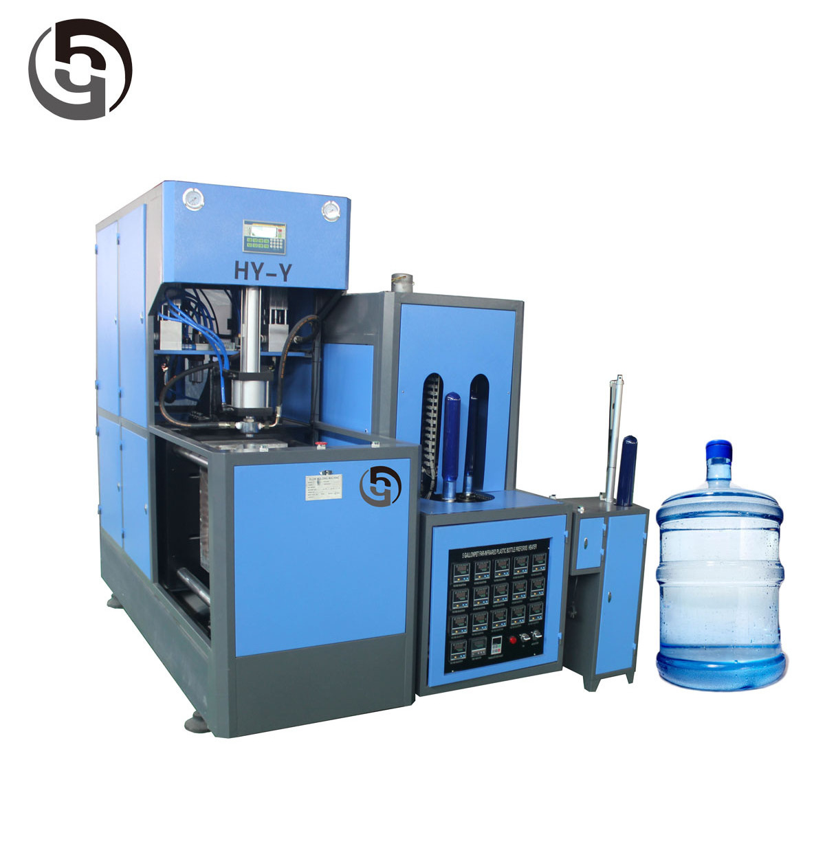 Semi Automatic PET Plastic 5 Gallon 20 Liter Water Bottle Making Blow Molding Machine Price