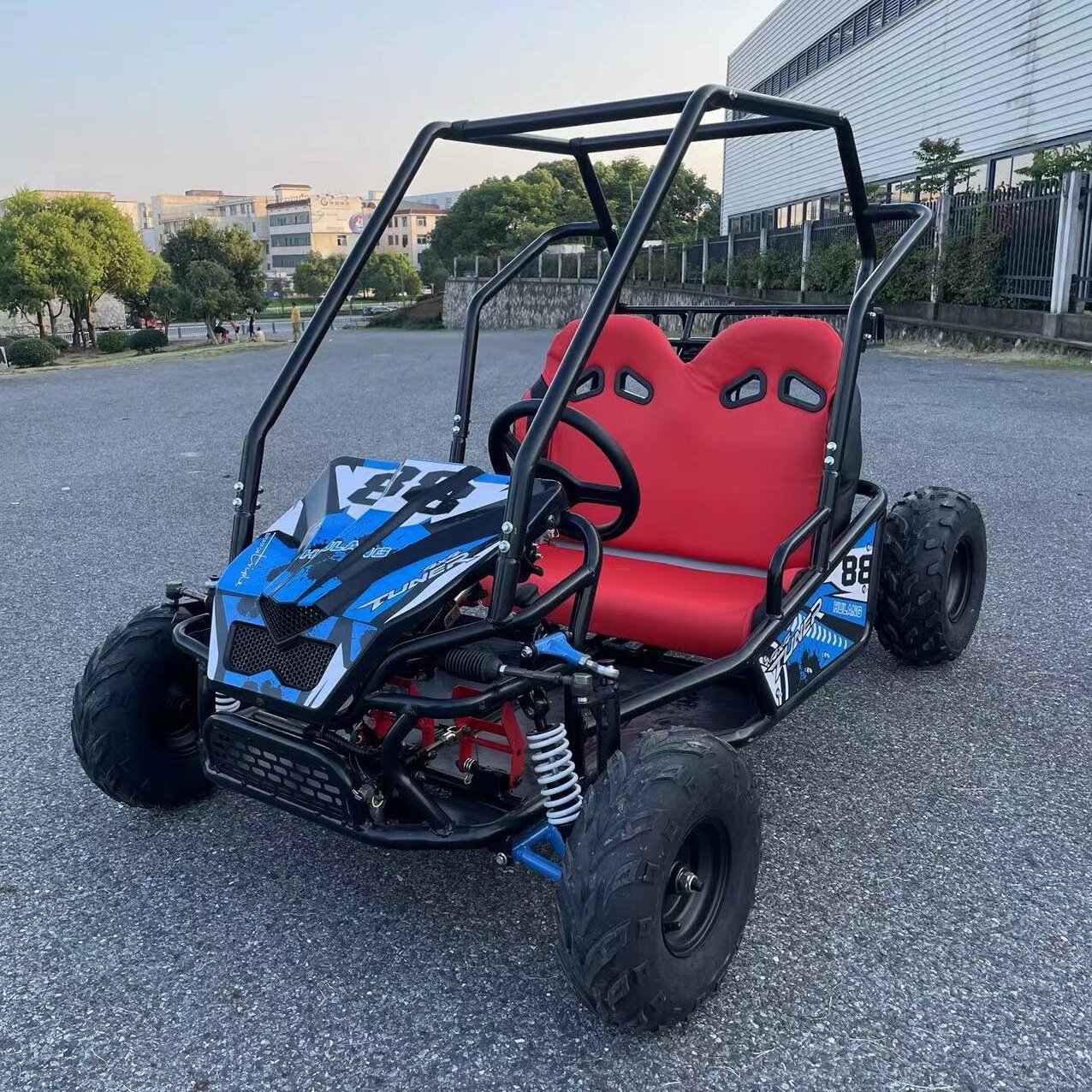 The New Listing 4 Wheeler Gas Powered Dune Buggy For Kids 4X4 Utv