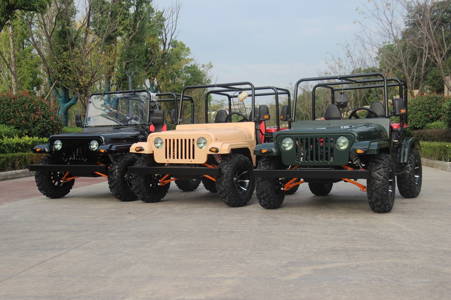 Offroad Beach Desert 2WD200cc Adult All-Terrain Jeeps UTV ATV