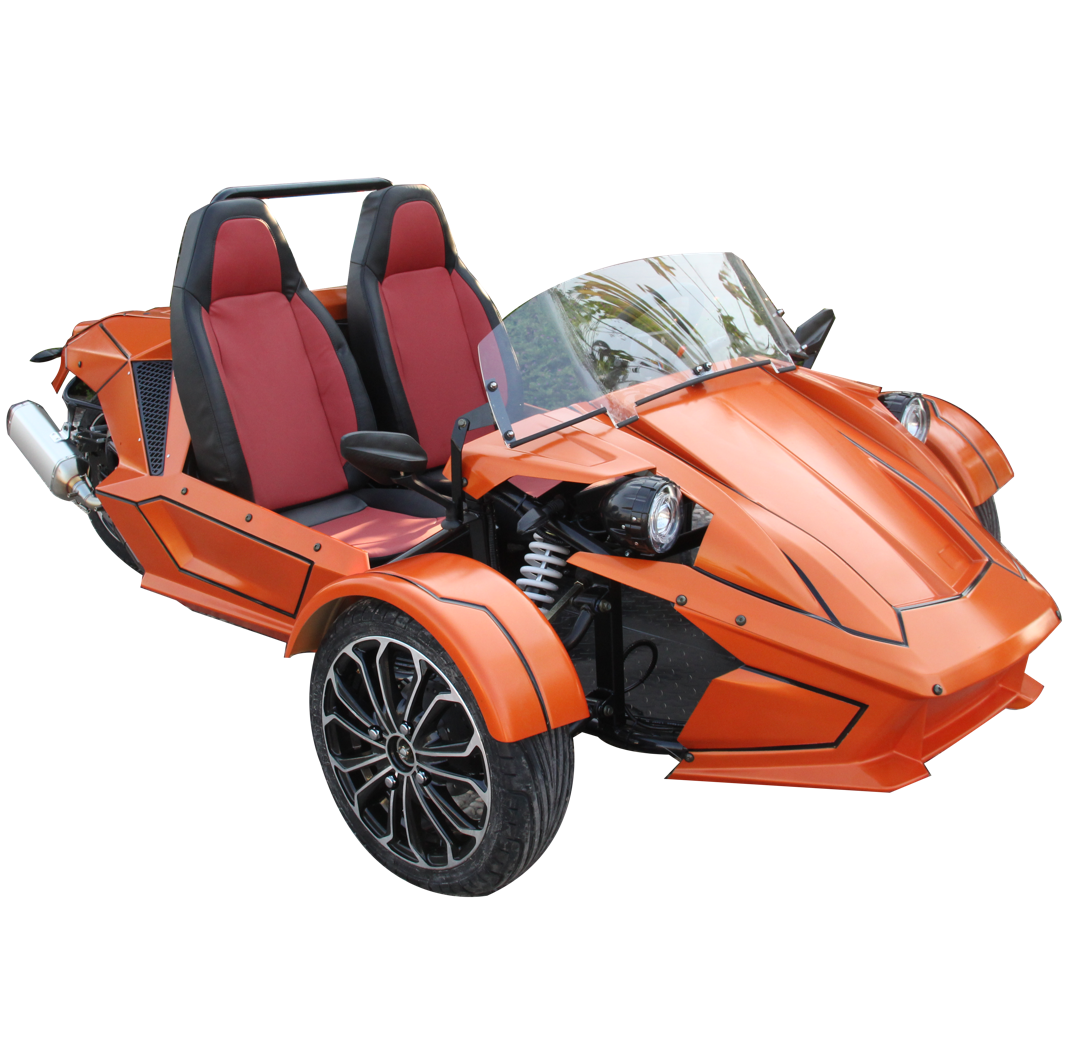 Hot selling 350CC  go kart TRIKE ZTR convertible supercar tricycle