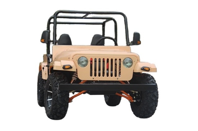 2023 New type hot sale  200cc 4 Seats atv utv mini willys jeep for desert and mountain