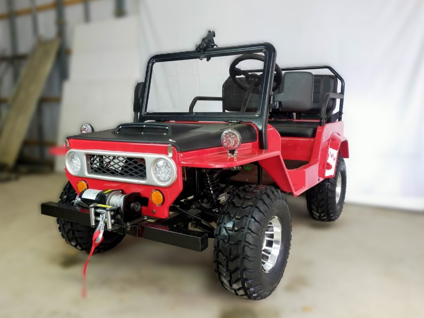 1200 watt 60v 40AH Willys jeeps for  sale