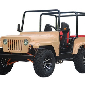 new mini utv adult 200cc 4 Seats Mini WILLYS atv petrol fuel ATV for desert and mountain