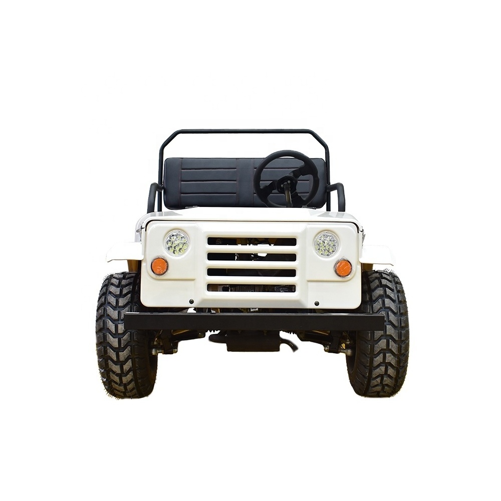 2023 Hot sale new products mini atv  made in china 4 stroke 110cc 125cc 150cc mini jeep willys  with CE